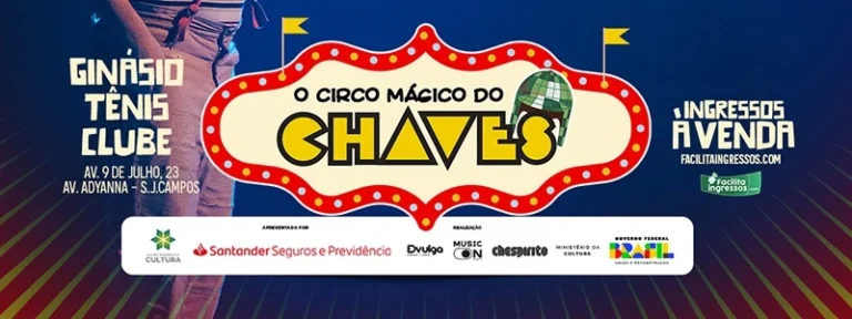 Sócio da Assem tem desconto de 50% no Circo do Chaves