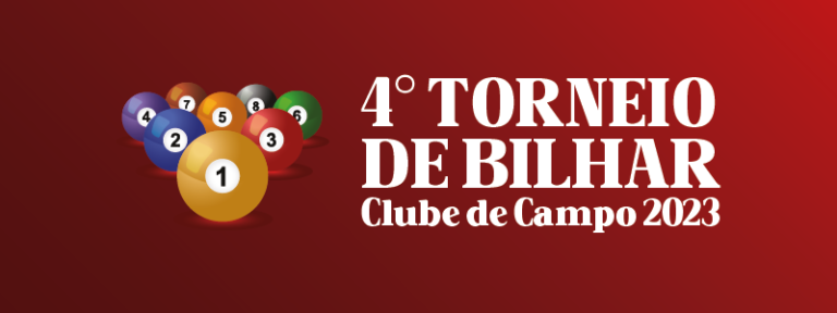 Inscrições abertas para o 4º Torneio Solidário de Bilhar