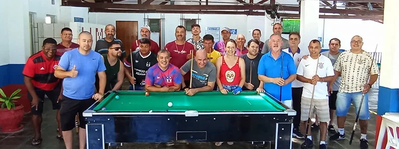 Primeira etapa do Torneio de Bilhar movimenta Clube de Campo