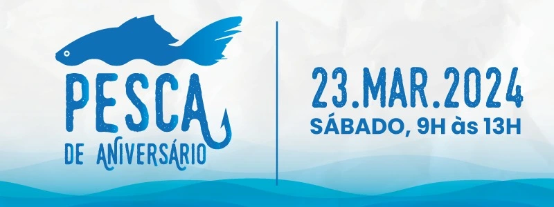 Atenção! Últimas vagas para o Torneio de Pesca de Aniversário