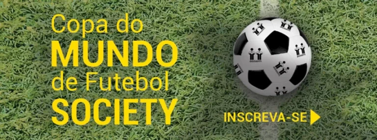 Inscrições abertas para a Copa do Mundo de Futebol Society