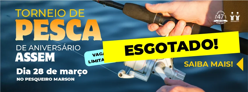 Junte suas tralhas! Inscrições abertas para Pesca de Aniversário